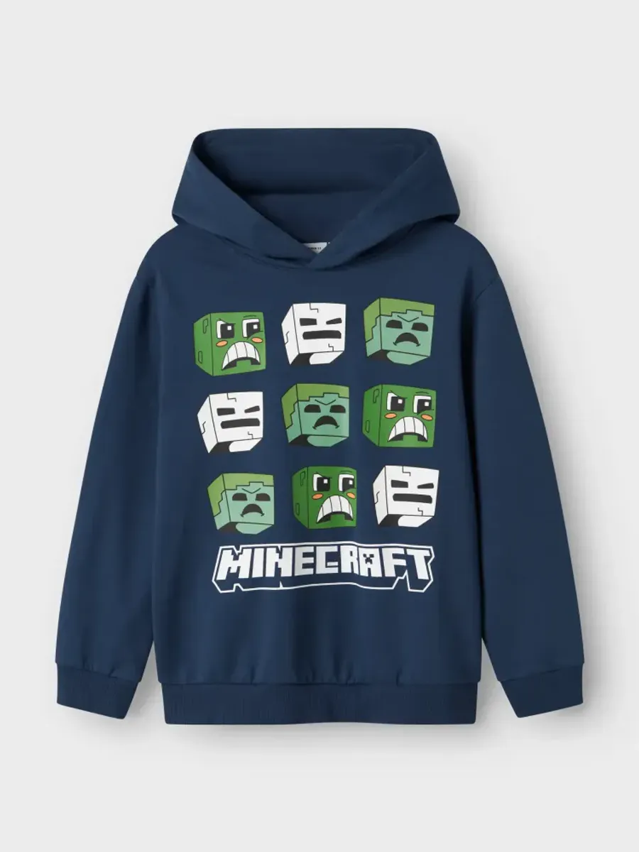 Name It Saag Minecraft Sweat  Insignia Blue