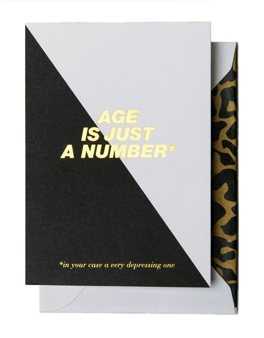 Hovedbilde Cardsome Age Is Just A Number Card