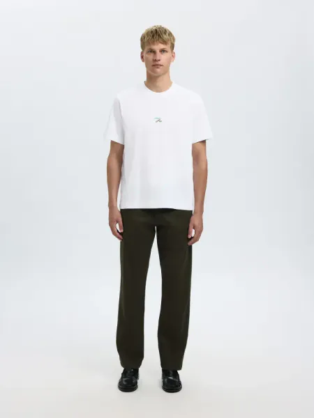 Hovedbilde Selected Homme Pete License O-Neck Tee Print News