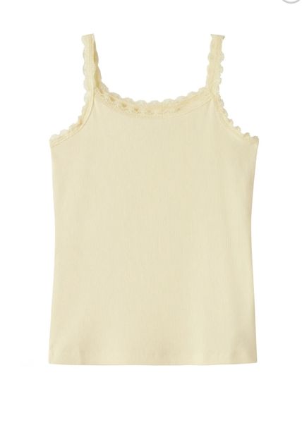 Hovedbilde Name It Harisa Slim Strap Top Double Cream 