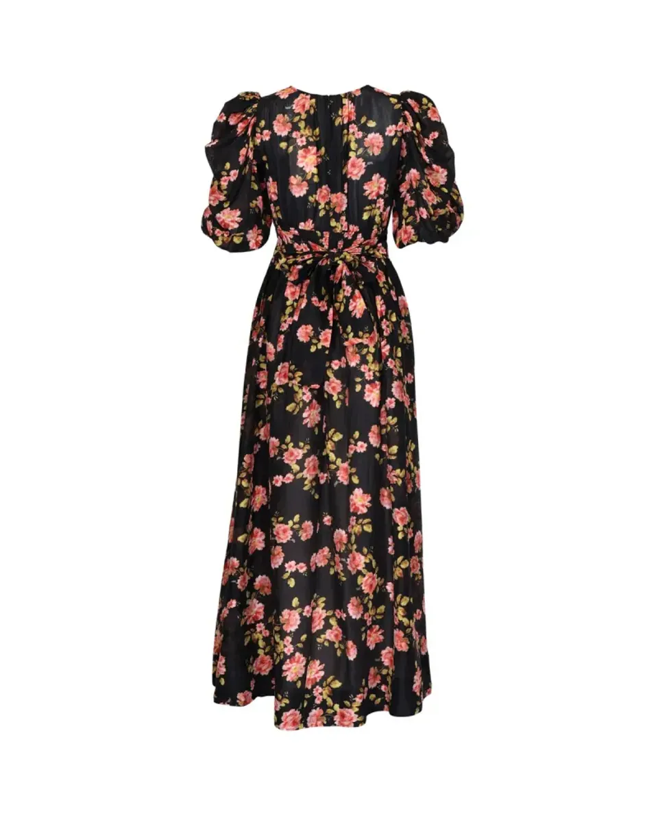 byTiMo Striped Organza Gown Midnight Field AW26