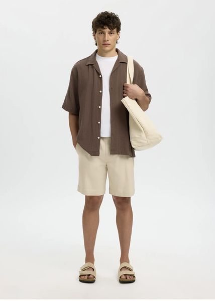 Hovedbilde Selected Homme Rex Carl Shirt Chocolate Chip 