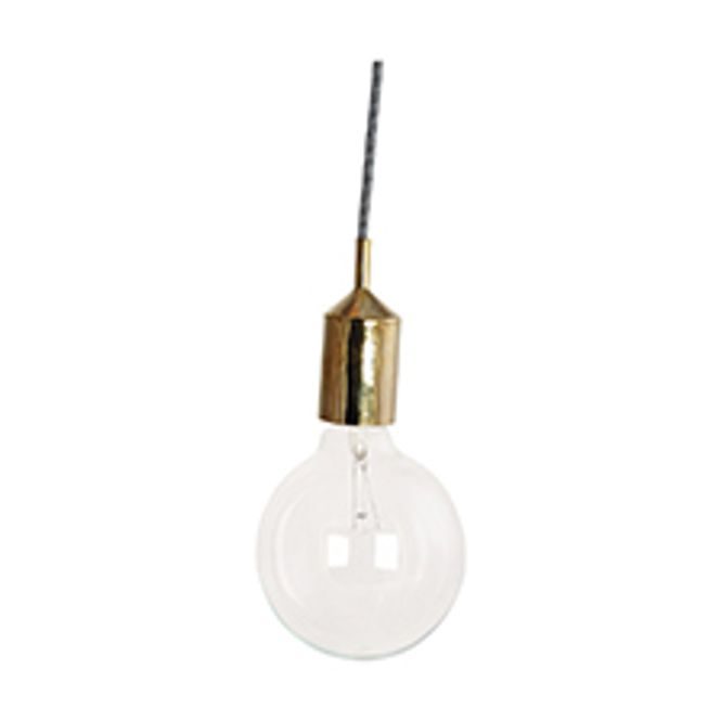 Hovedbilde House Doctor Kant Lampe Messing