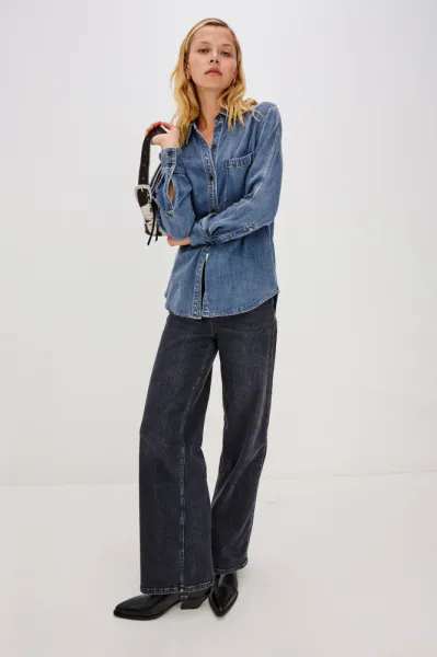 Hovedbilde Rails Atticus Shirt Antique Blue 