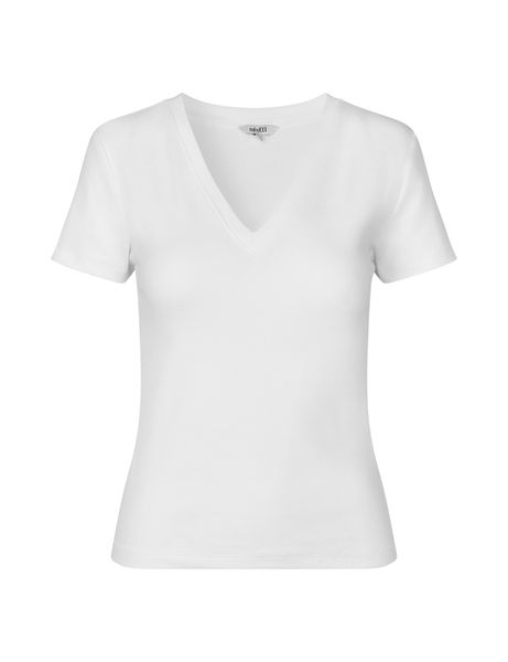 Hovedbilde MbyM Otis Evelyn T-shirt White