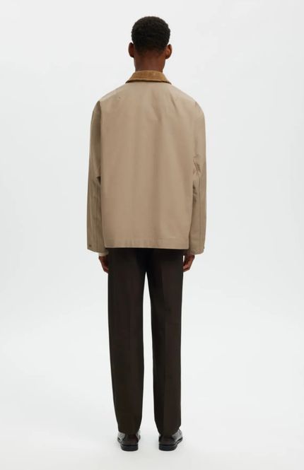 Hovedbilde Selected Homme  Kyle Cotton Jakke Weathered Teak