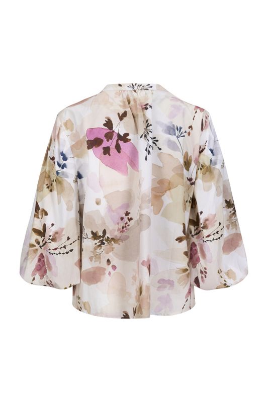 Katrin Uri Rouge Kenza Blouse Multi Blush 