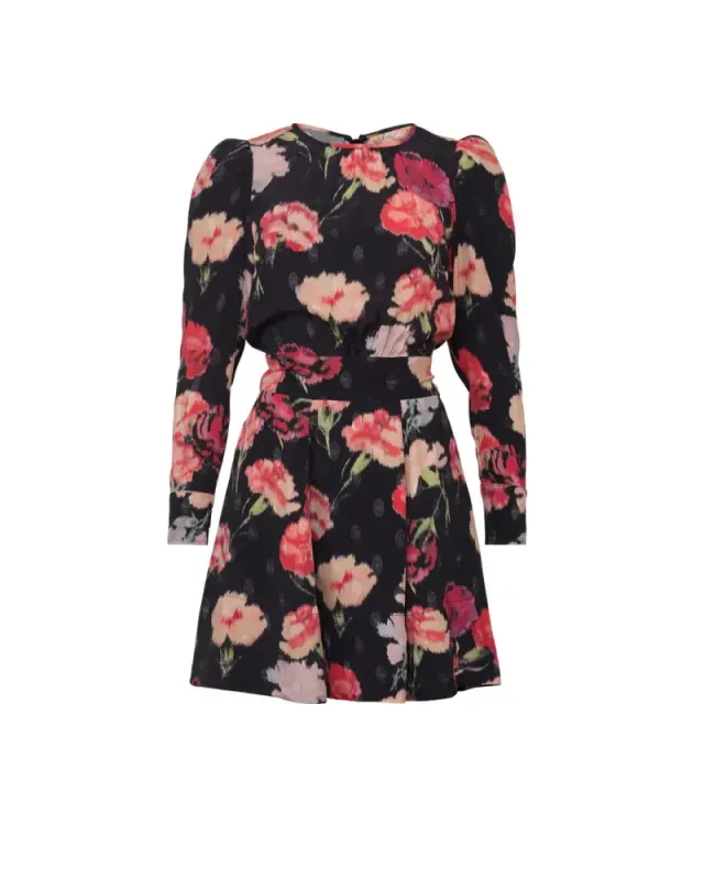 byTiMo Viscose Mini Dress Poppies