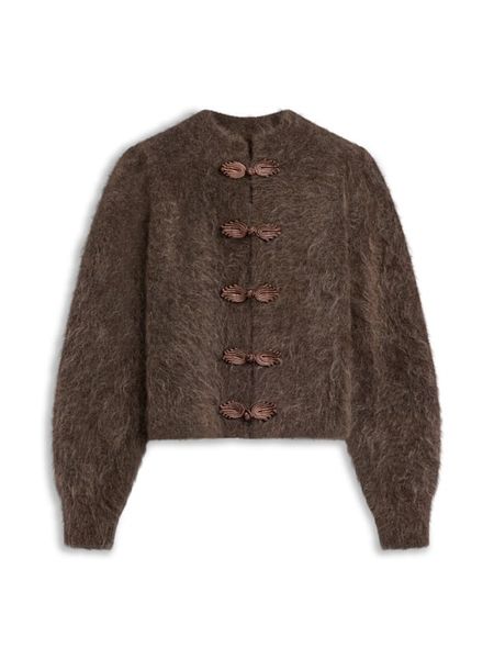 Hovedbilde Ella & Il Shelley Chunky Cardigan Brown