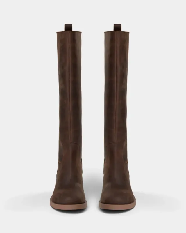 Sofie Schnoor Fillia knee high  Boot Dark Brown