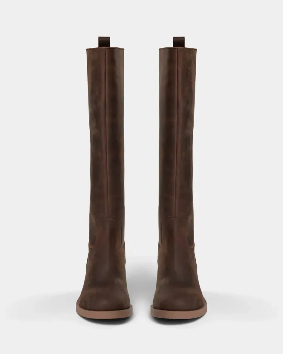 Sofie Schnoor Fabienne Knee High Boot Dark Brown