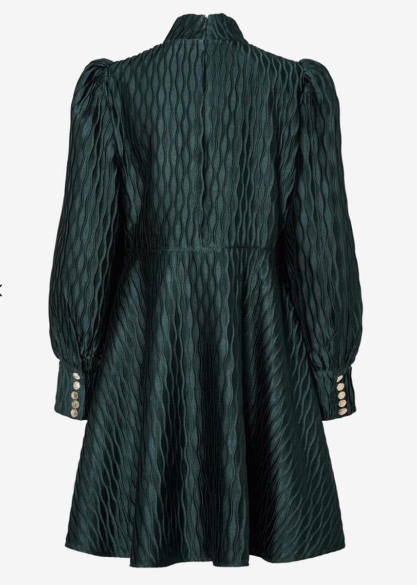 YAS Rippley Dress Ponderosa Pine