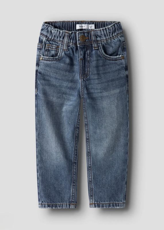 Name It Silas Tapered Jeans medium blue denim