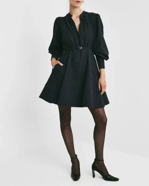 Hovedbilde byTiMo Jaquard Mini Dress AW25