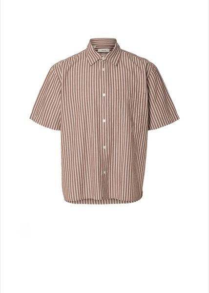 Hovedbilde Selected Homme  Stuart Shirt Cherry Mahogany White