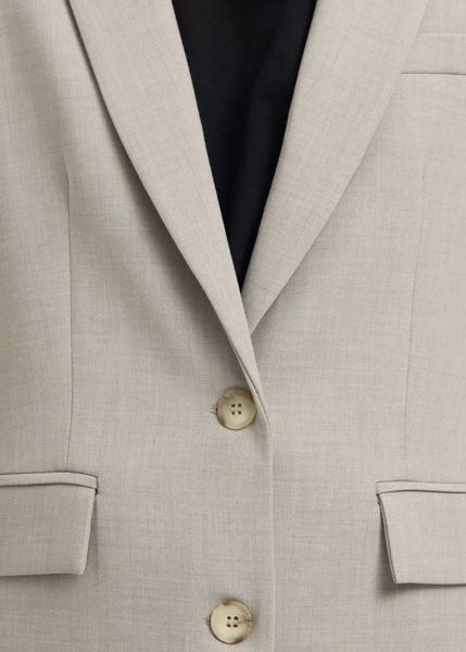 Hovedbilde Selected Femme Rita Classic Blazer Island Fossil Melange