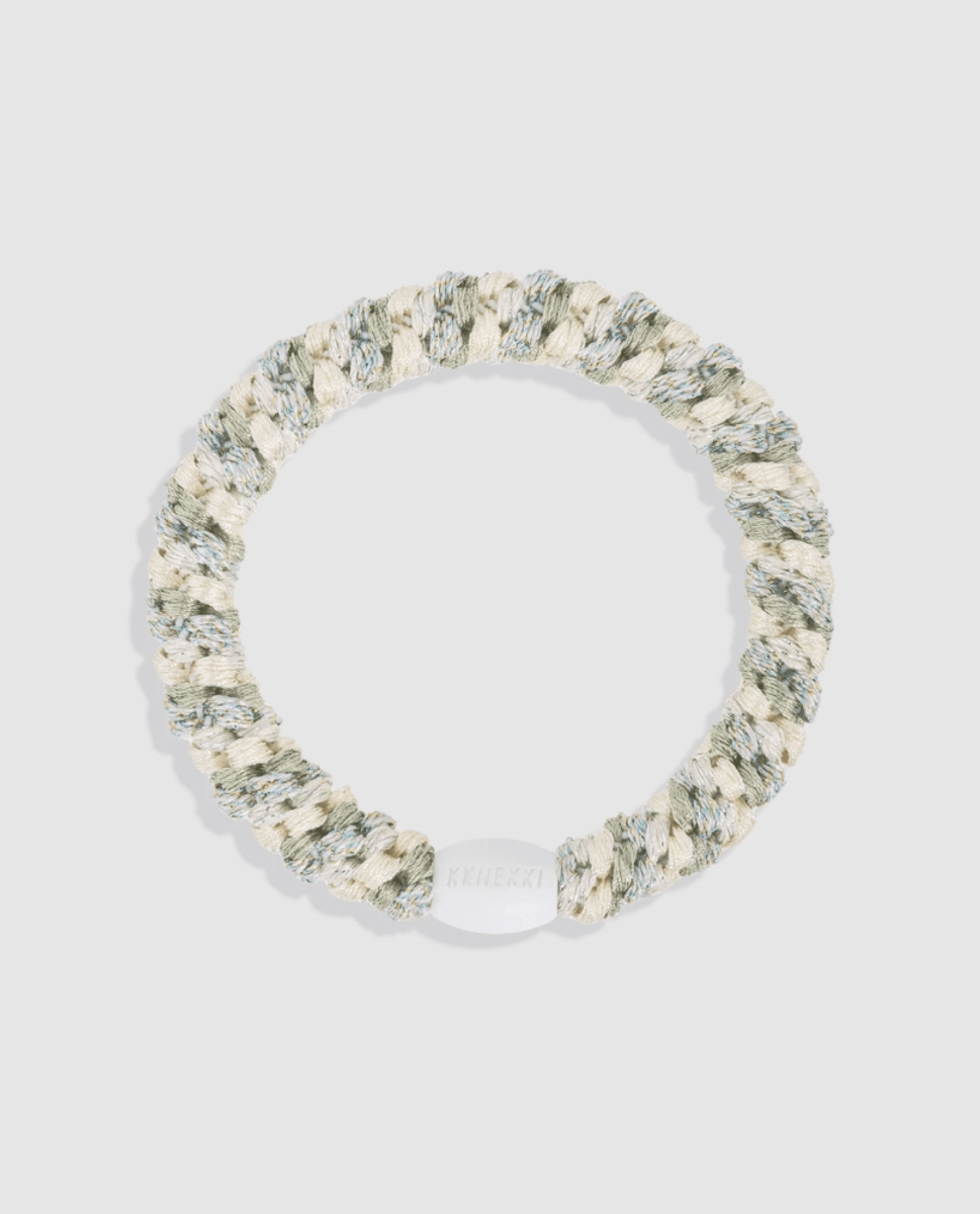  Kknekki Mix ivory glitter dusty lind green