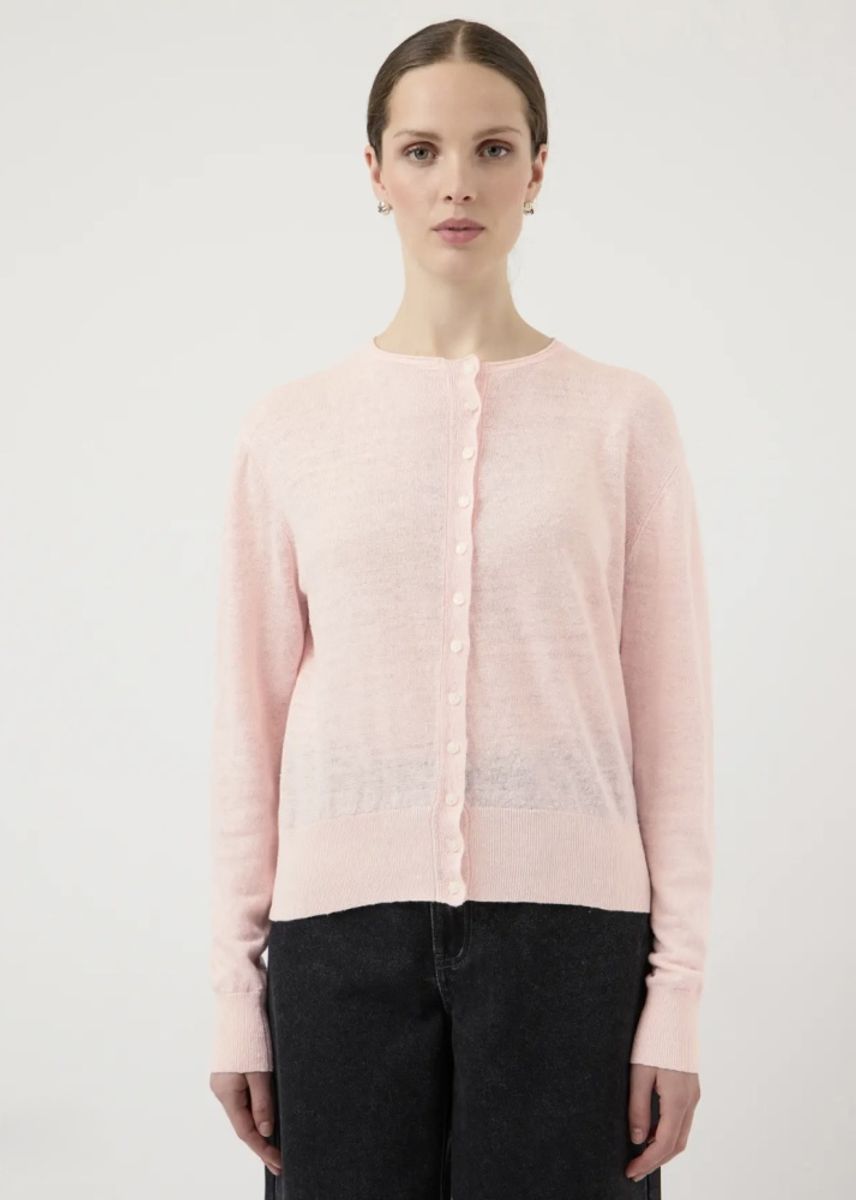 YAS Linnea Knit Linen Ballerina