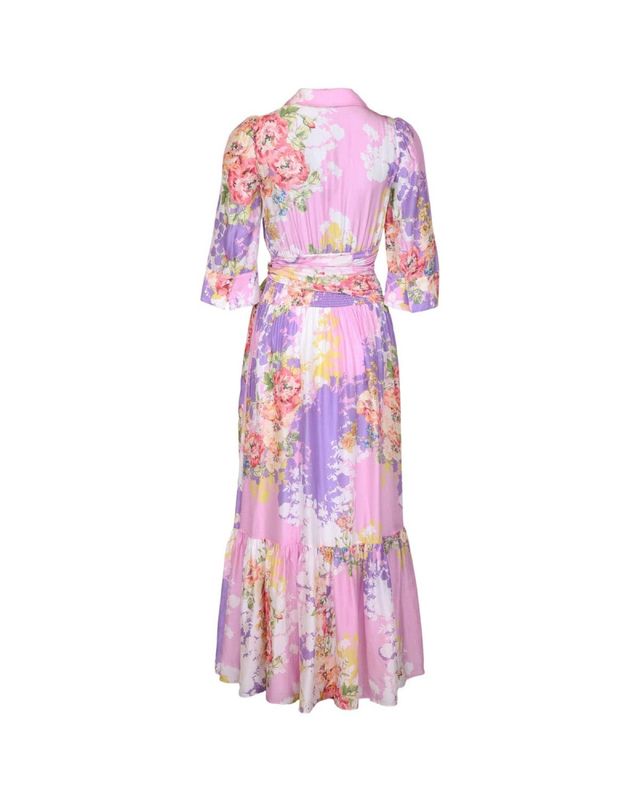 ByTiMo Organza Tieband Dress Purple Meadow