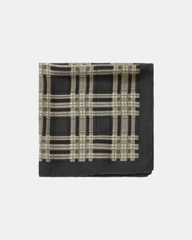 Sofie Schnoor Inas Silk Scarf Dark Grey 