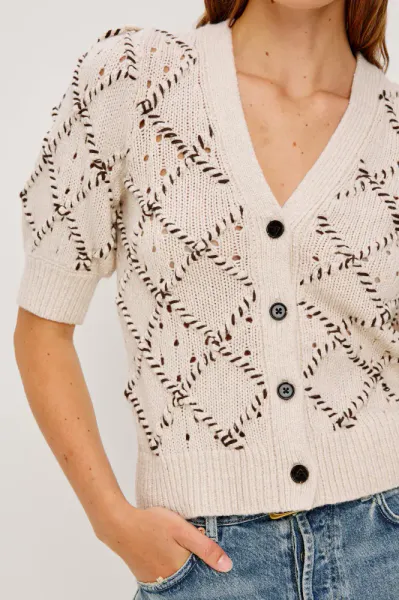 Hovedbilde Rails Isla Cardigan Oat