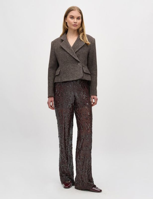 MbyM Kanita Sequins trousers brown