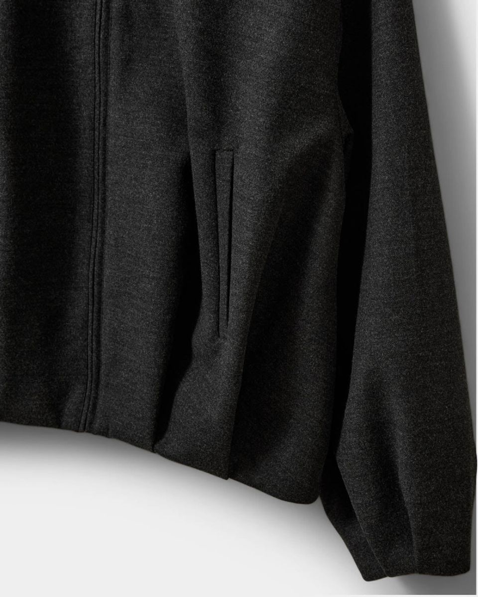 Sofie Schnoor Becky Suting Bomber Jacket Dark Grey