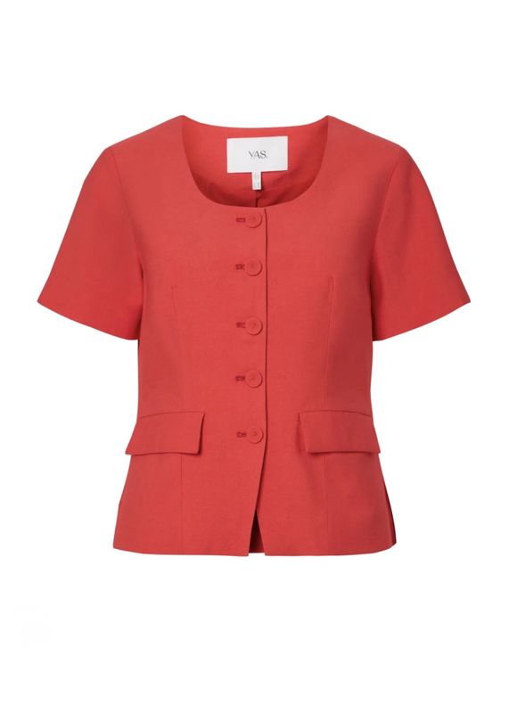YAS Birmo Blazer Poinsettia