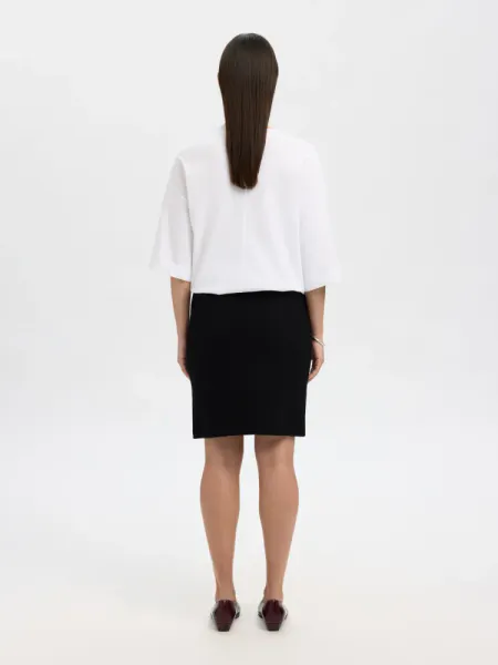 Hovedbilde Selected Femme Darla Knit Skirt Black