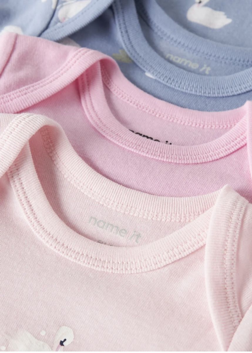 Name It Body  3pk Endless sky/ballerina/pink frosting