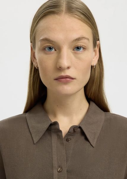 Hovedbilde Selected Femme Viva Sun Shirt Chocolate Chip