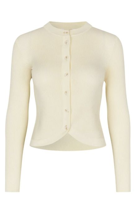 Hovedbilde MbyM Arietty Ivory Yellow Cardigan
