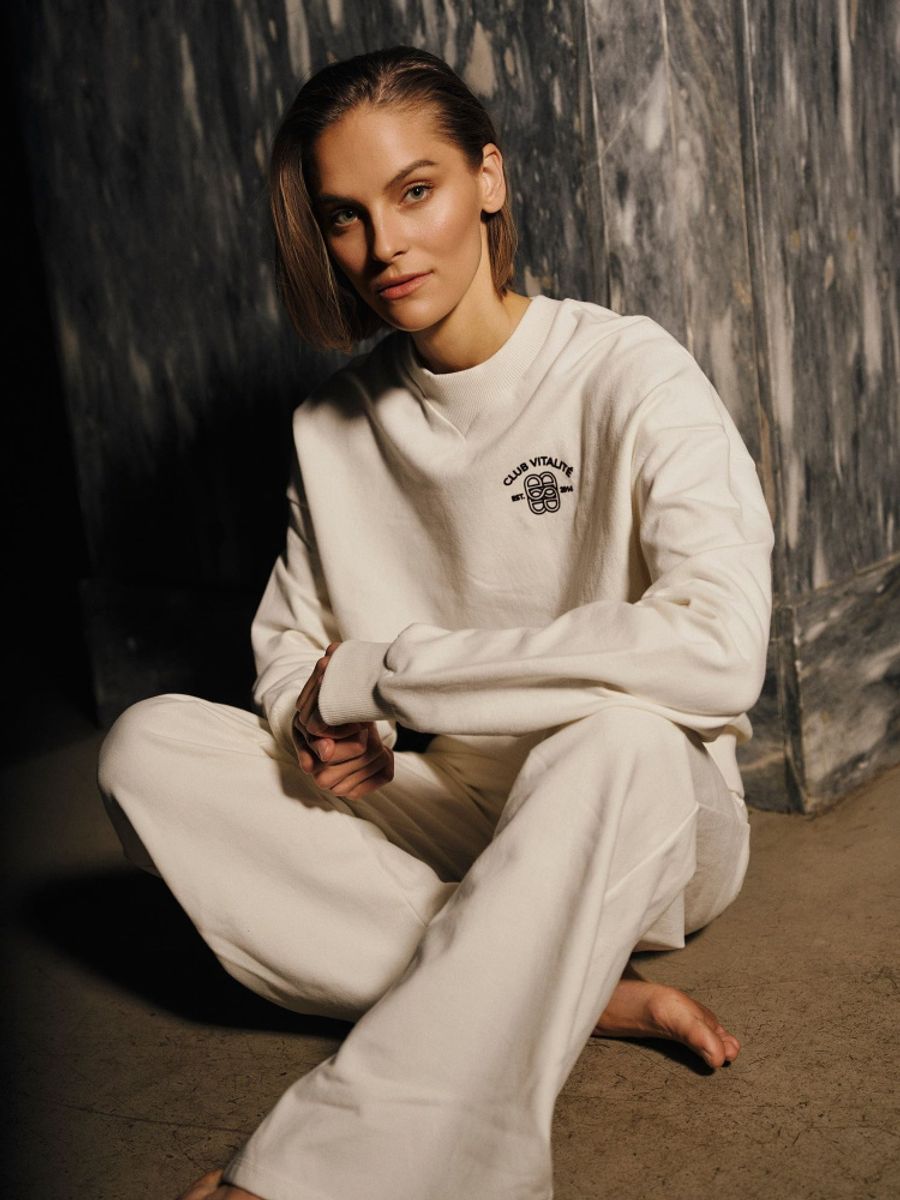Ella&Il Thilde Crewneck Vitalité Cream