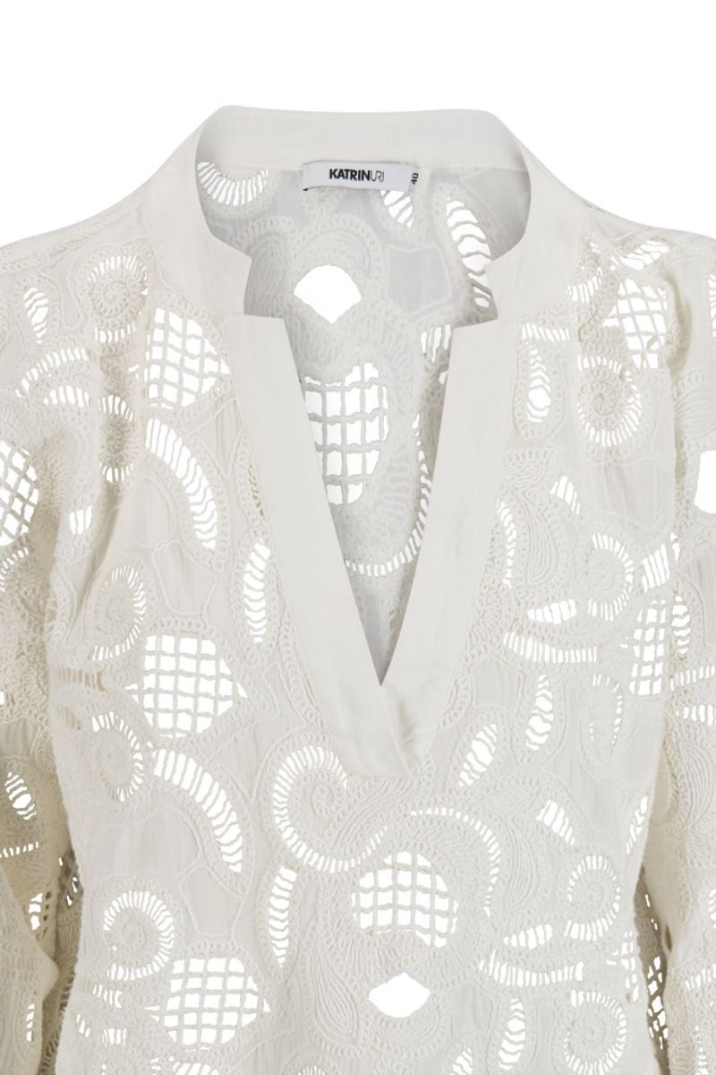 Katrin Uri Natalie Dress White 