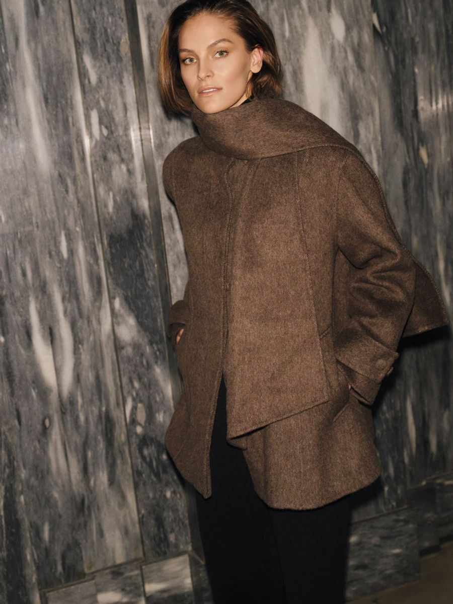 Ella&Il Clara Jacket Dark Brown