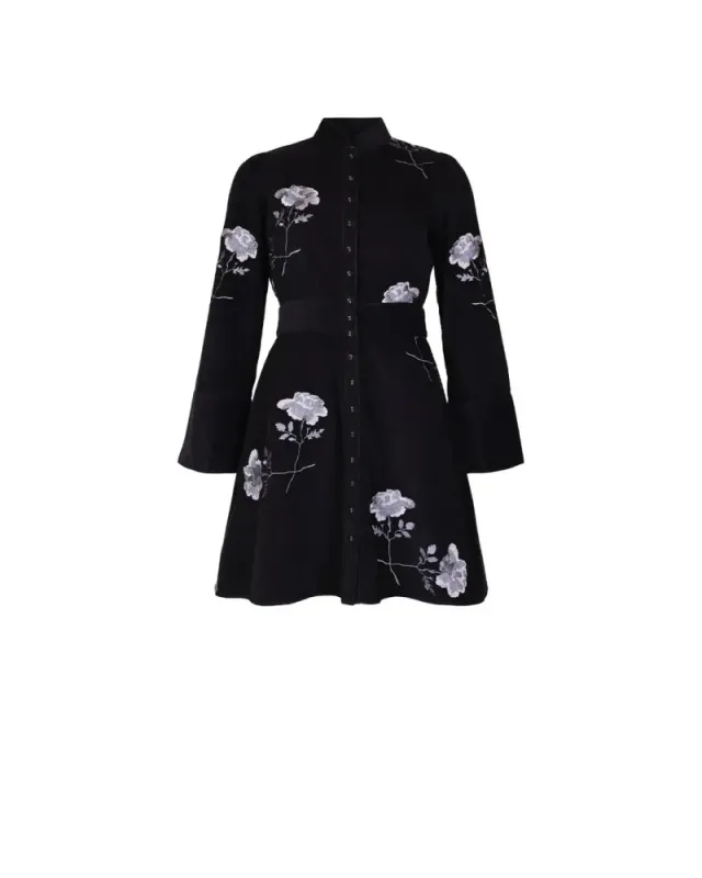  by TiMo Cord Mini Dress Black