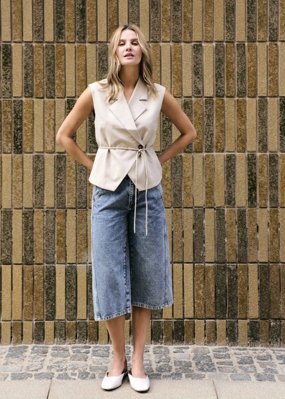 MbyM Evelora Vest Light Sand