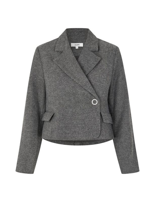 MbyM Iva Blazer Black Twill