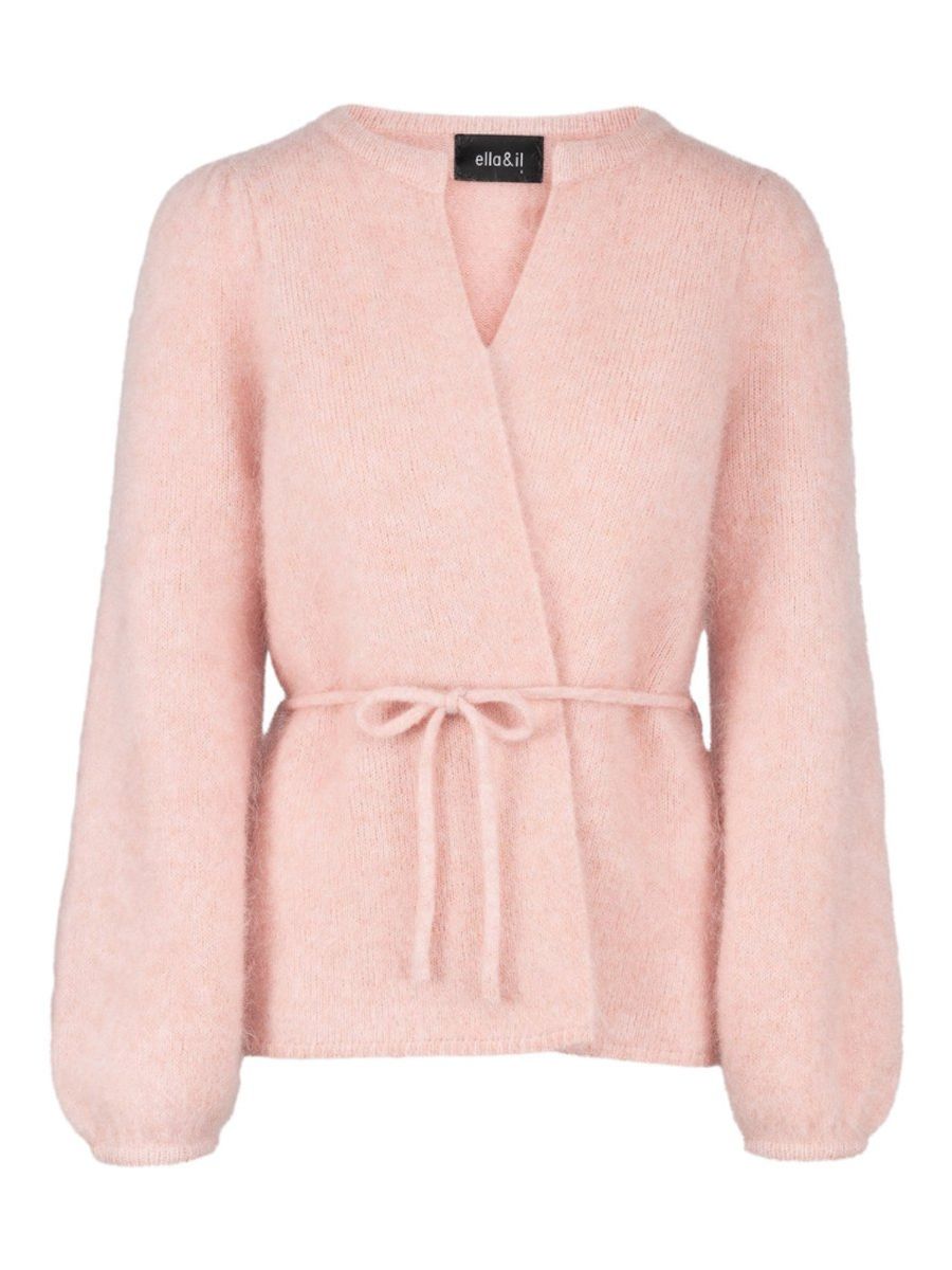 Ella & Il Chunky Cardigan Dusty Pink