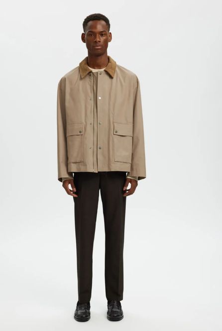 Hovedbilde Selected Homme  Kyle Cotton Jakke Weathered Teak