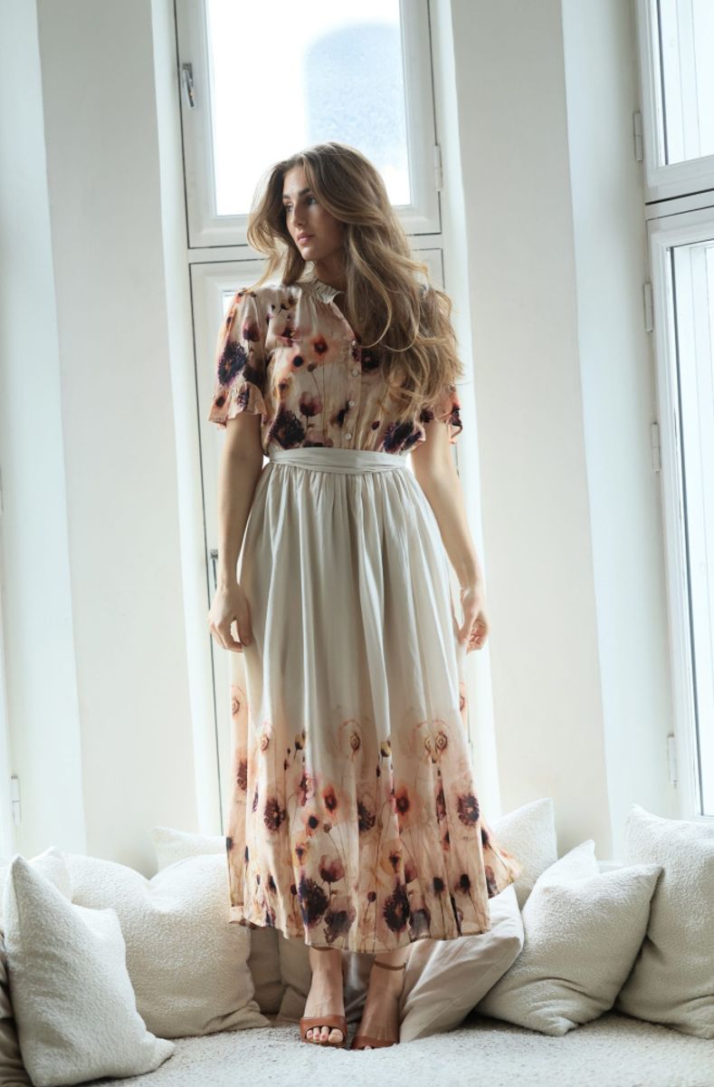 Nectar Ambrosia Dress bleeding petals