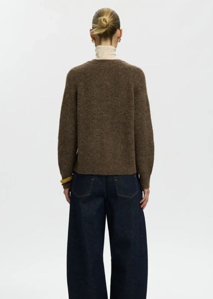 Hovedbilde Selected Femme Lulu Knit Cardigan Dachshund Melange