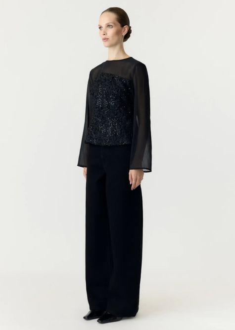 Hovedbilde YAS Maurelle Topp Black 