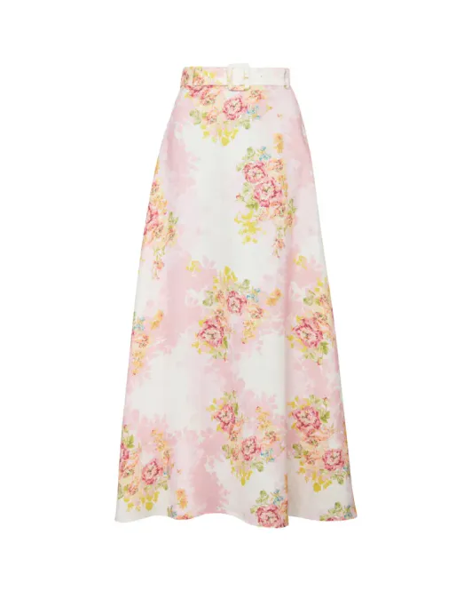Hovedbilde byTiMo Linen Maxi Skirt Rose Amore