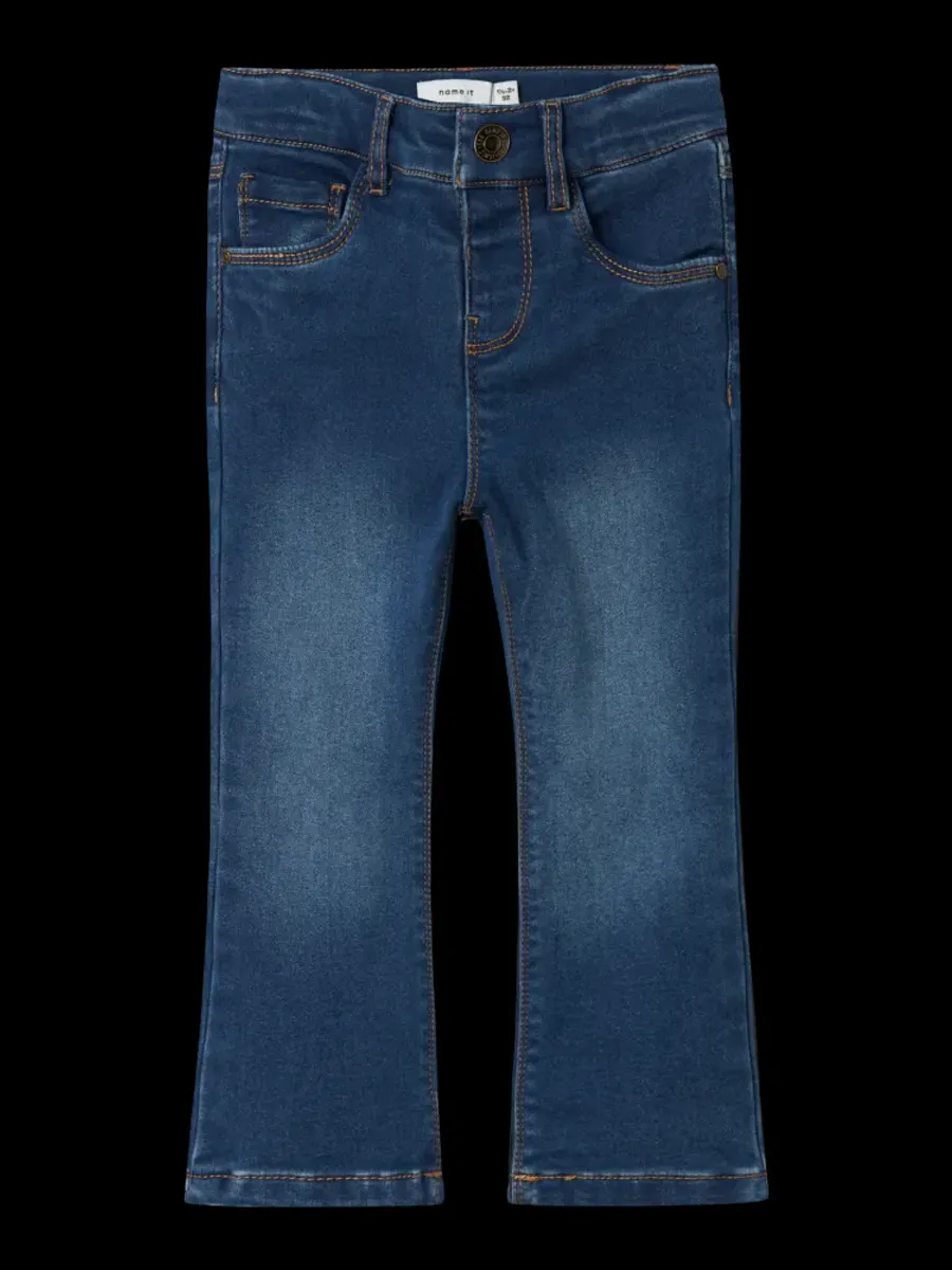 Name It Sally Boot Jeans Dark Blue Denim 