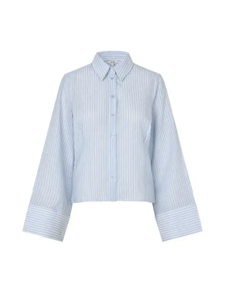 Hovedbilde MbyM Kaloni Shirt Blue Brown Stripe 