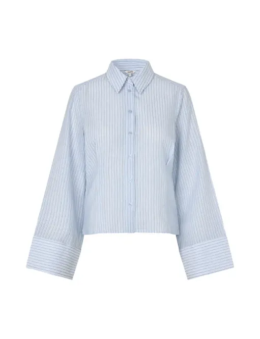 Hovedbilde MbyM Kaloni Shirt Blue Brown Stripe 