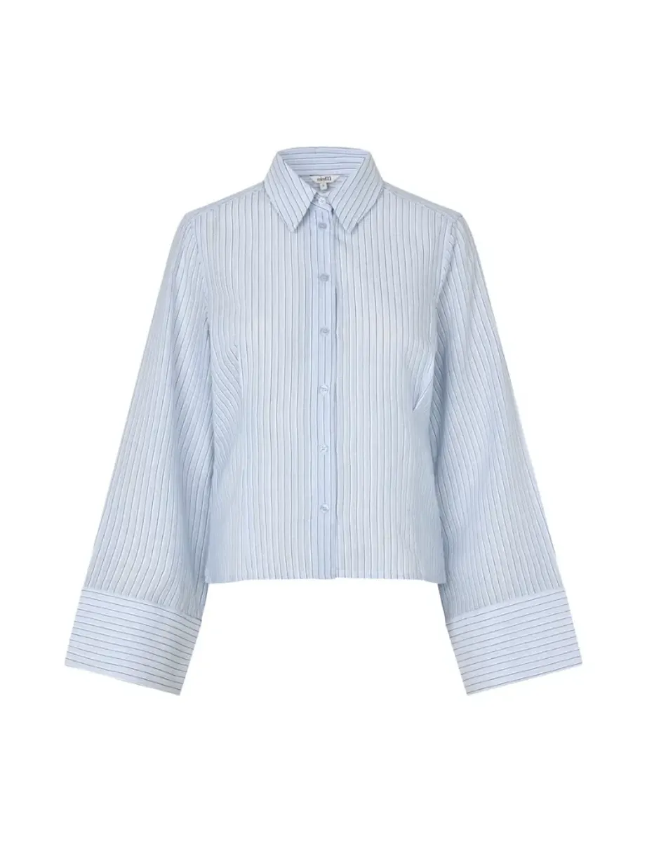 MbyM Kaloni Shirt Blue Brown Stripe 