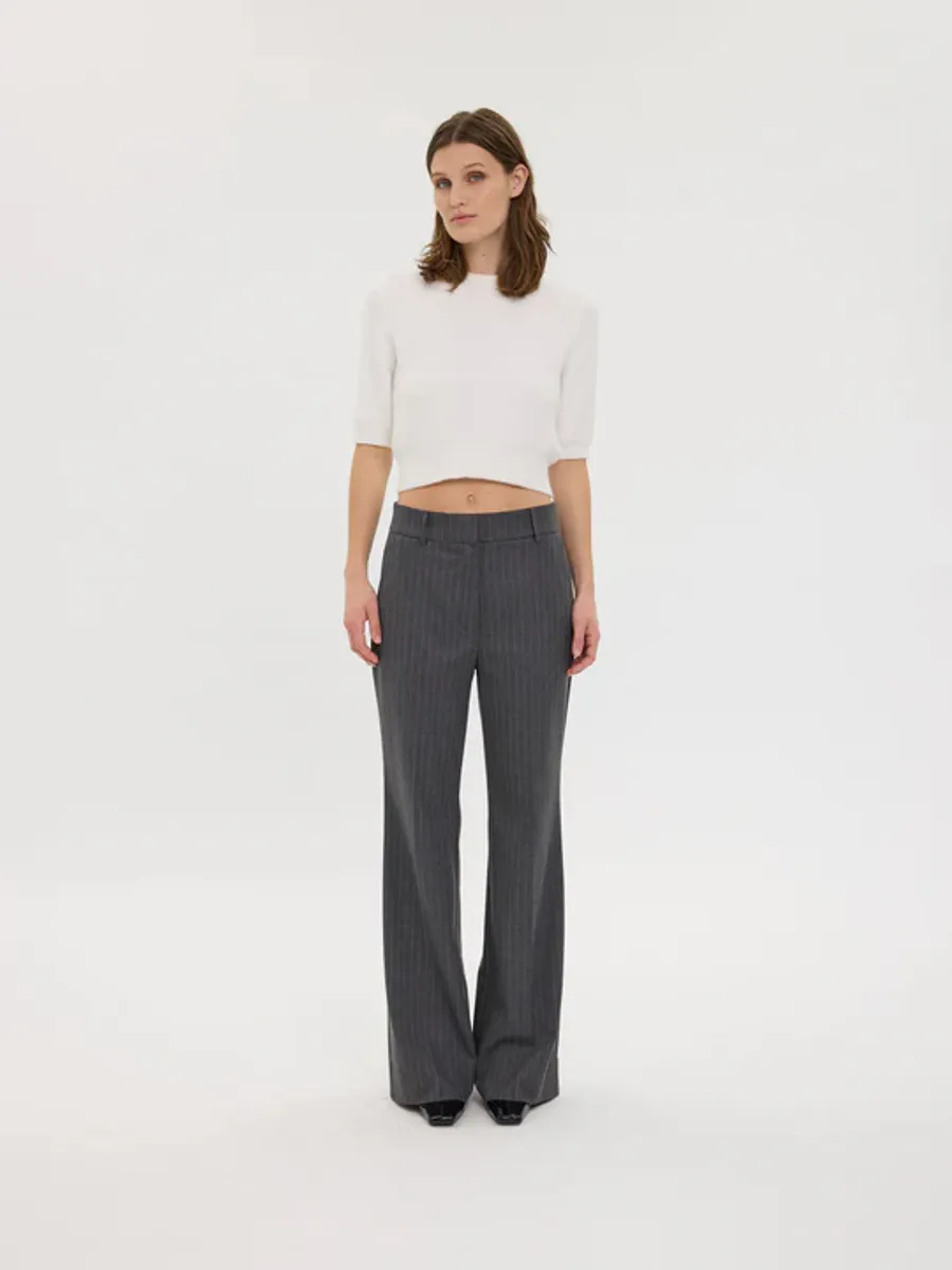Five Units Olivia 226 Meteorite Pinstripe Regular Length