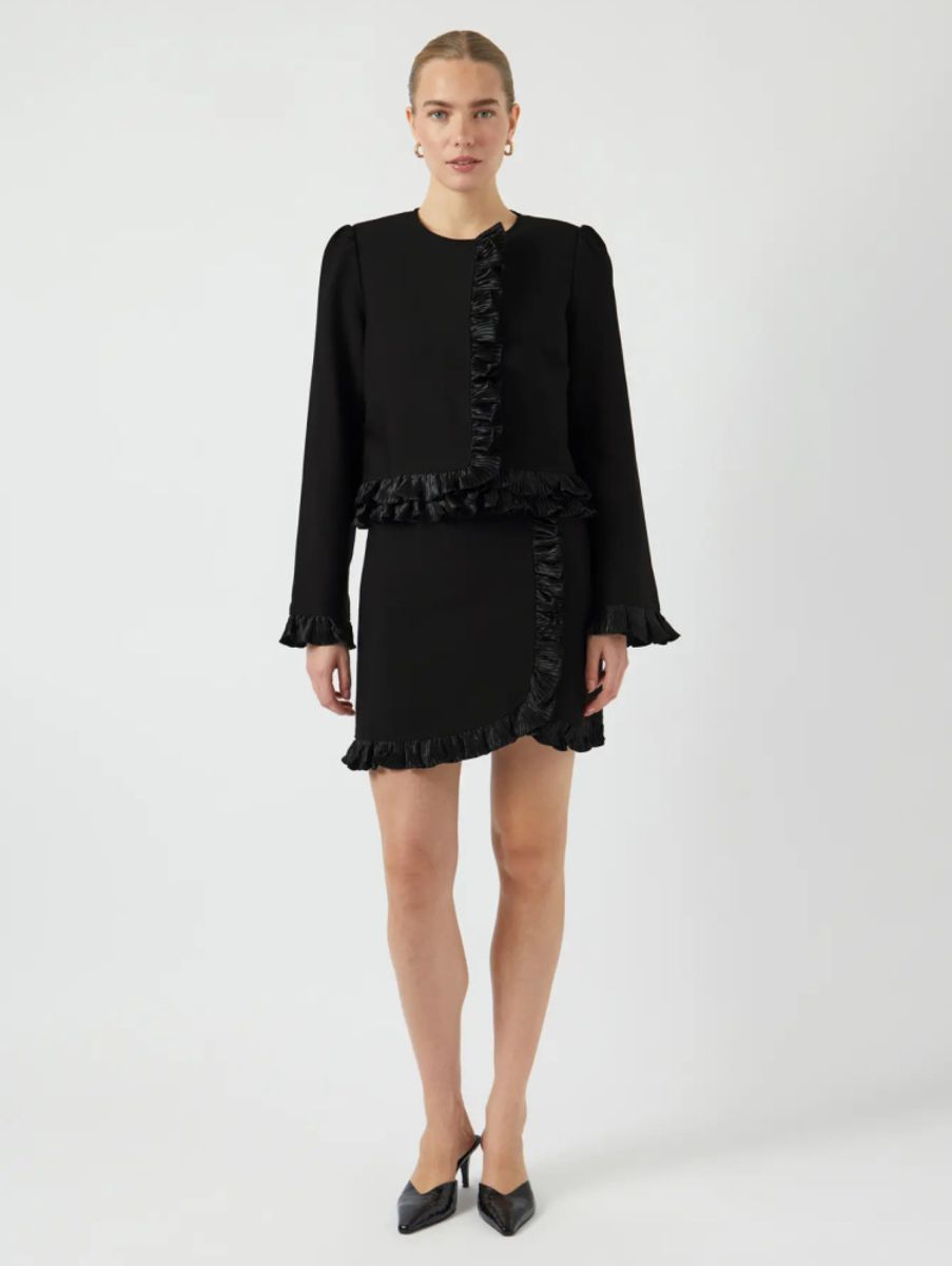 YAS Carolyn Skirt Black 